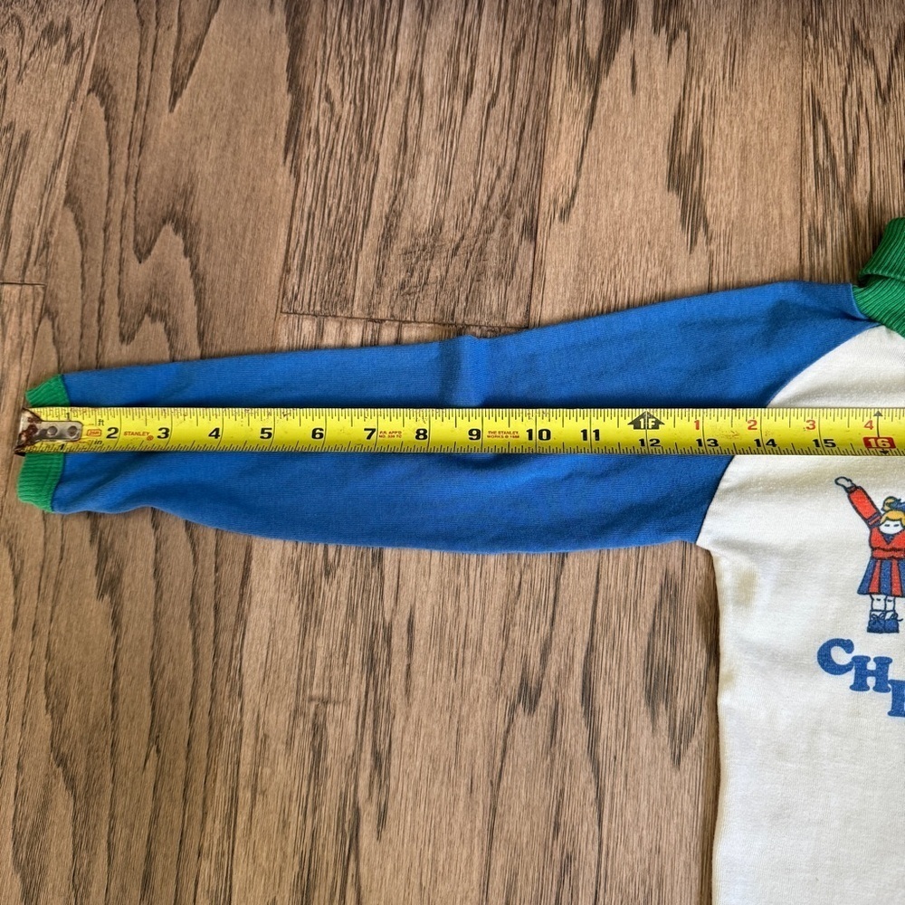 Vintage Buster Brown Cheerleader Shirt - Size 4-5T, 1970s/80s Retro Kids Top - Picture 7 of 8